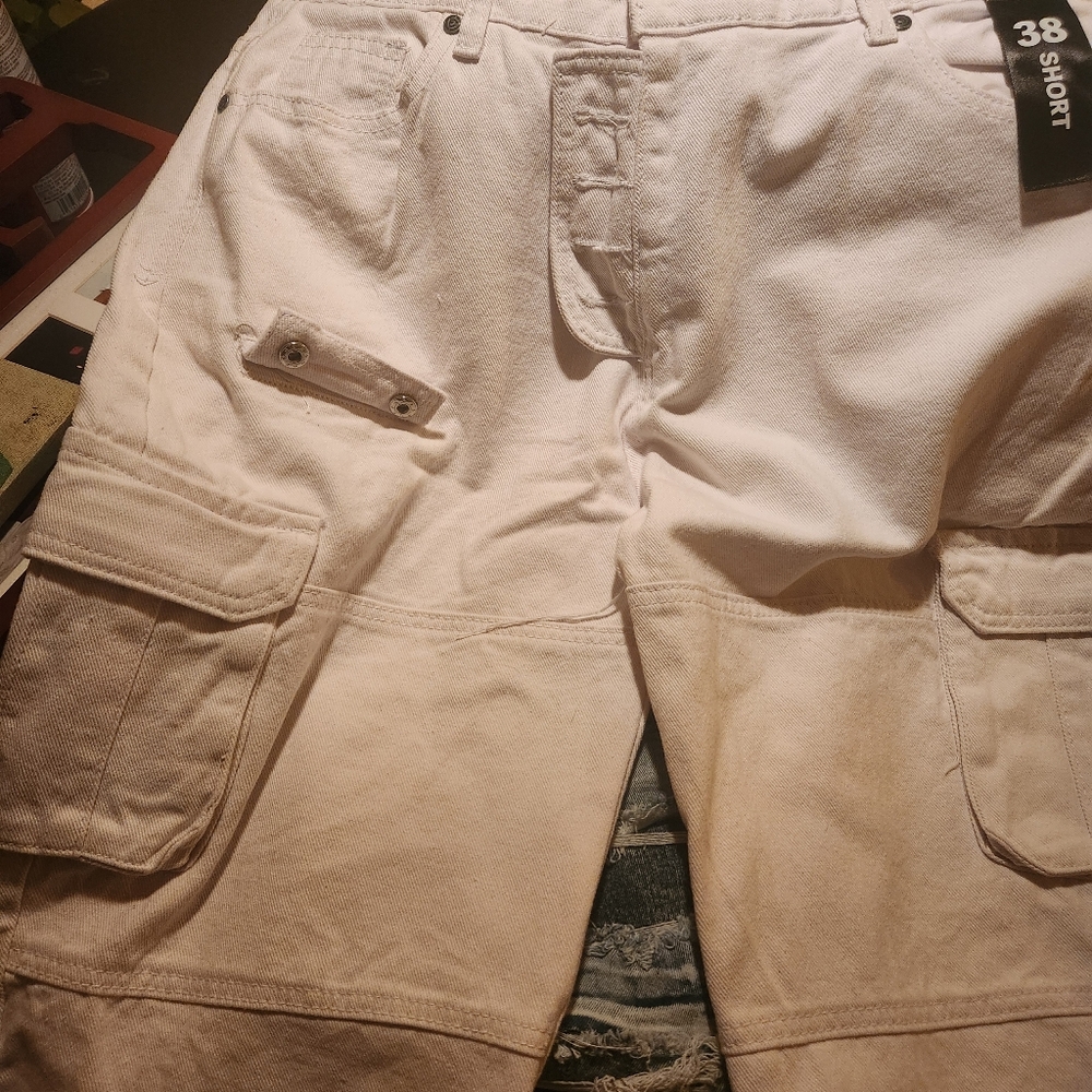 White men white shorts.